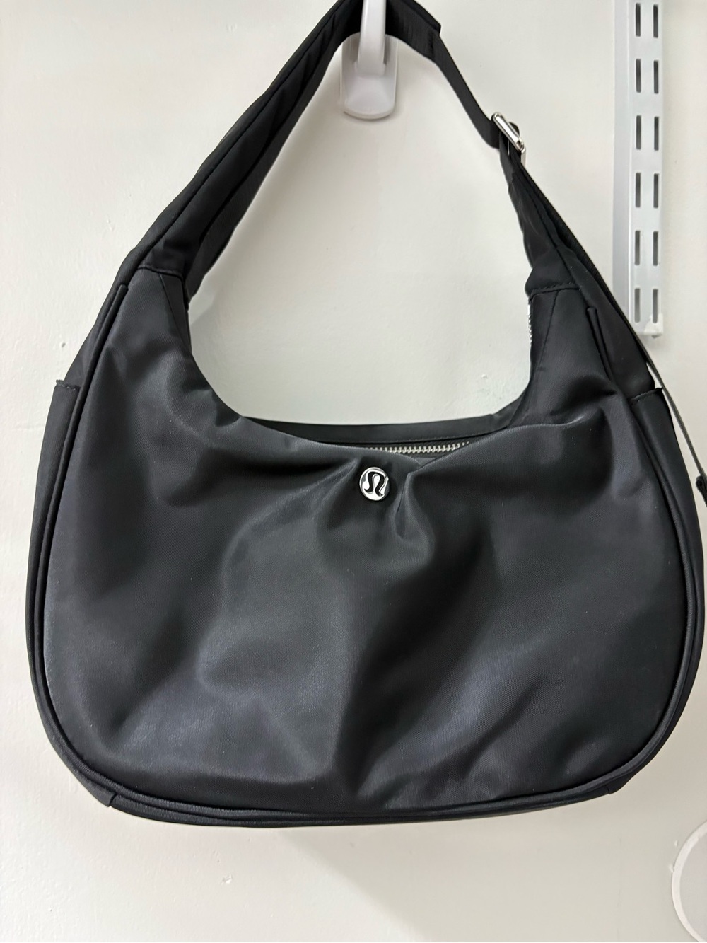 lululemon athletica Black Shoulder Hobo Bag